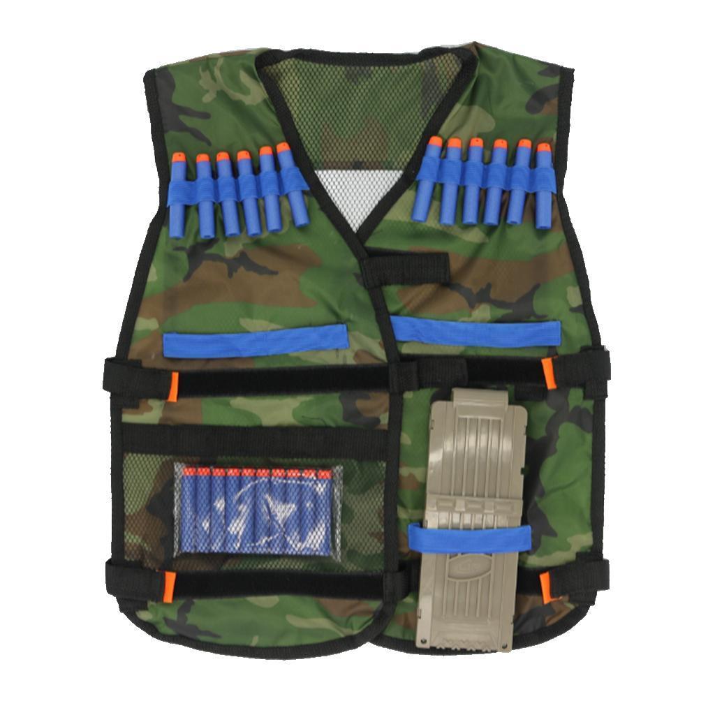 4x Adjustable Camouflage Jacket Kids Accessories