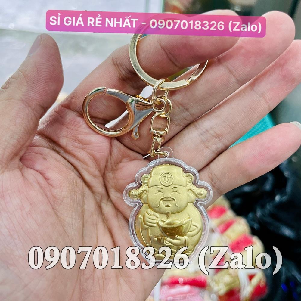 Móc khóa ông thần tài khai lộc MAY MẮN - quà Tết ý nghĩa NELI