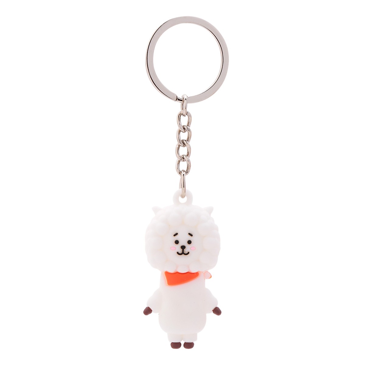 Móc Khóa Nhựa Hình Nhân Vật BTS BT21 - Cún RJ