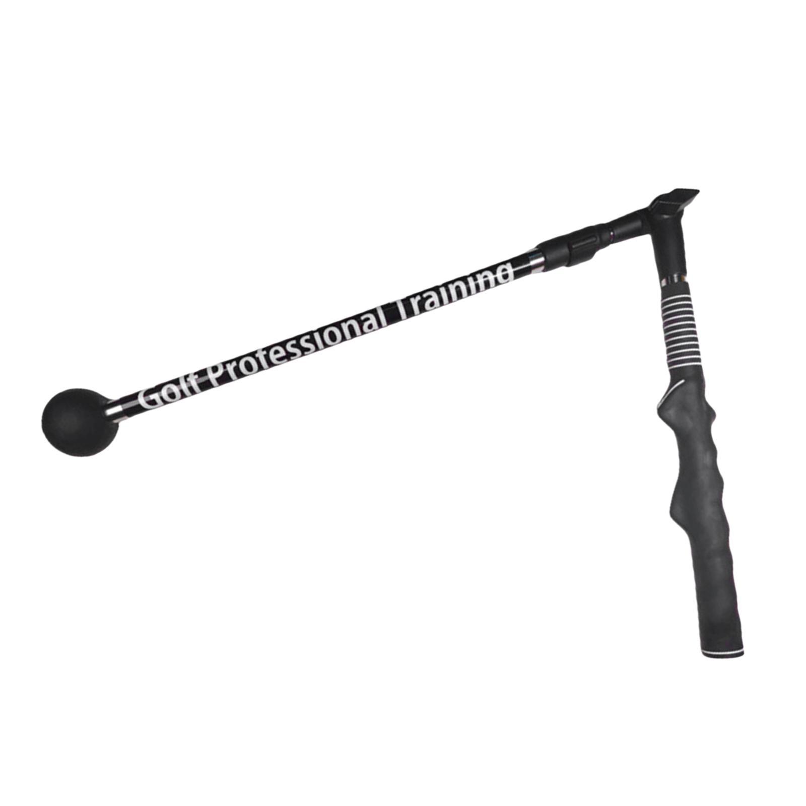 Golf Swing Trainer Adjustable Folding Swing Corrector for Woman Men Portable