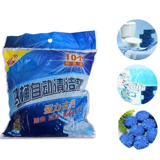 Gói 10 Viên Thả Bồn Cầu Khử Mùi Hàn Quốc