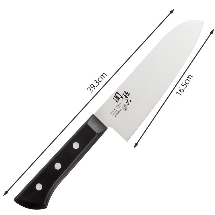 Dao Đa Năng Seki Magoroku Watake Santoku KAI 16.5cm