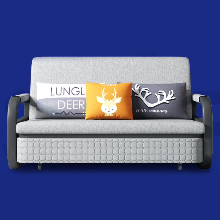 Giường Sofa Gấp Gọn Đa Năng, Ghế Giường Gấp Gọn 1,36m Màu Sắc Hiện Đại Hàn Quốc Tiết Kiệm Không Gian Sống - M060