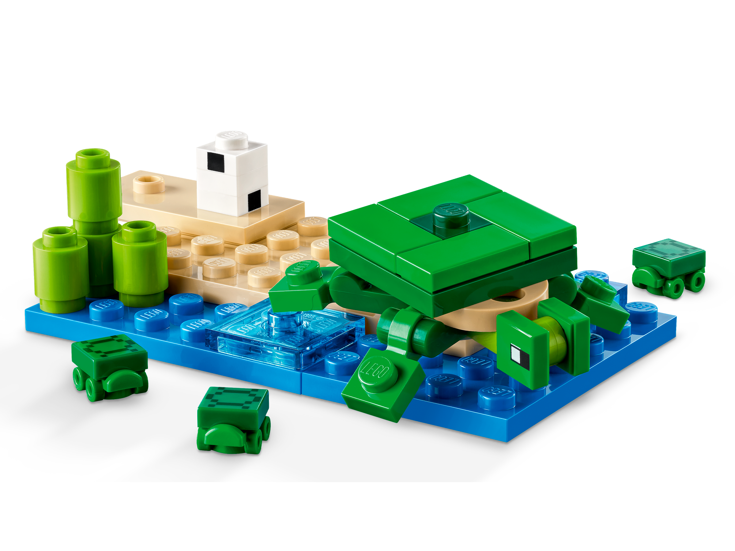 Đồ Chơi Lắp Ráp Ngôi Nhà Rùa Biển - The Turtle Beach House - Lego Minecraft 21254 (234 Mảnh Ghép)