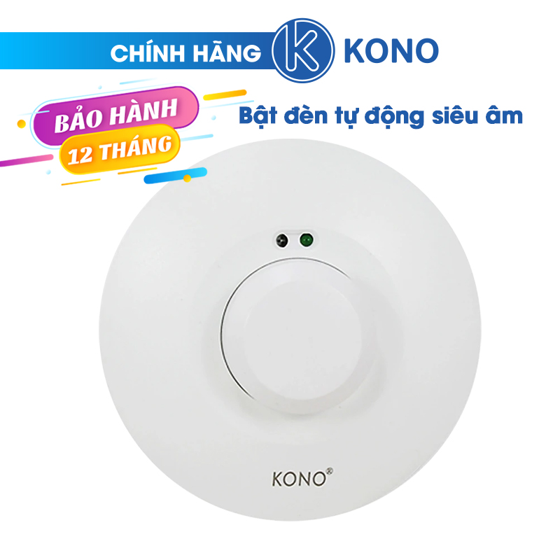 Cảm Ứng Bật Đèn Siêu Âm KONO KN-RD02