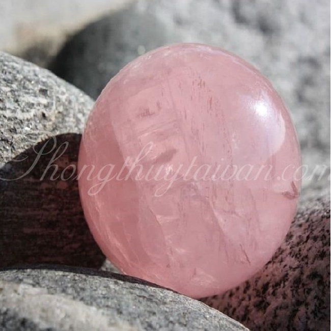 Bi cầu Thạch Anh màu hồng