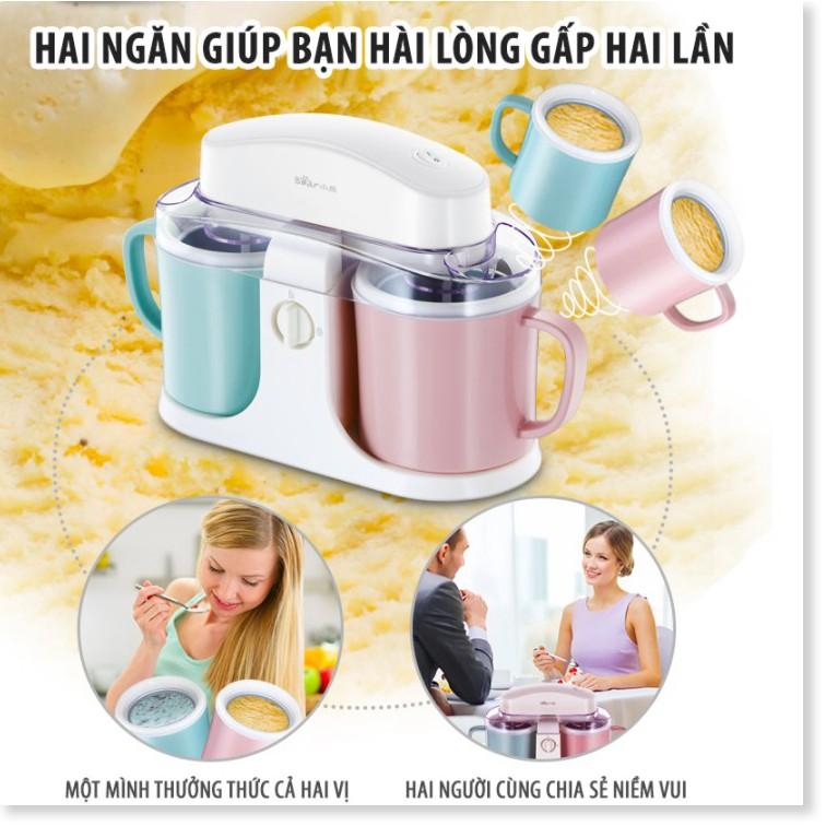 Máy làm kem mini 2 ngăn Bear BQL-A10E1 Gia Dụng SG