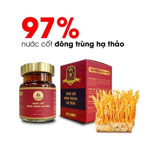 Nước Cốt Đông Trùng Hạ Thảo DOHAVI 97% - 70ml