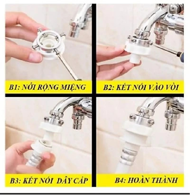 Dây Cấp Nước Máy Giặt Đa Năng: Loại 1m5- Dùng Cho Tất Cả Các Loại Máy Giặt Trên Thị Trường Hiện Nay