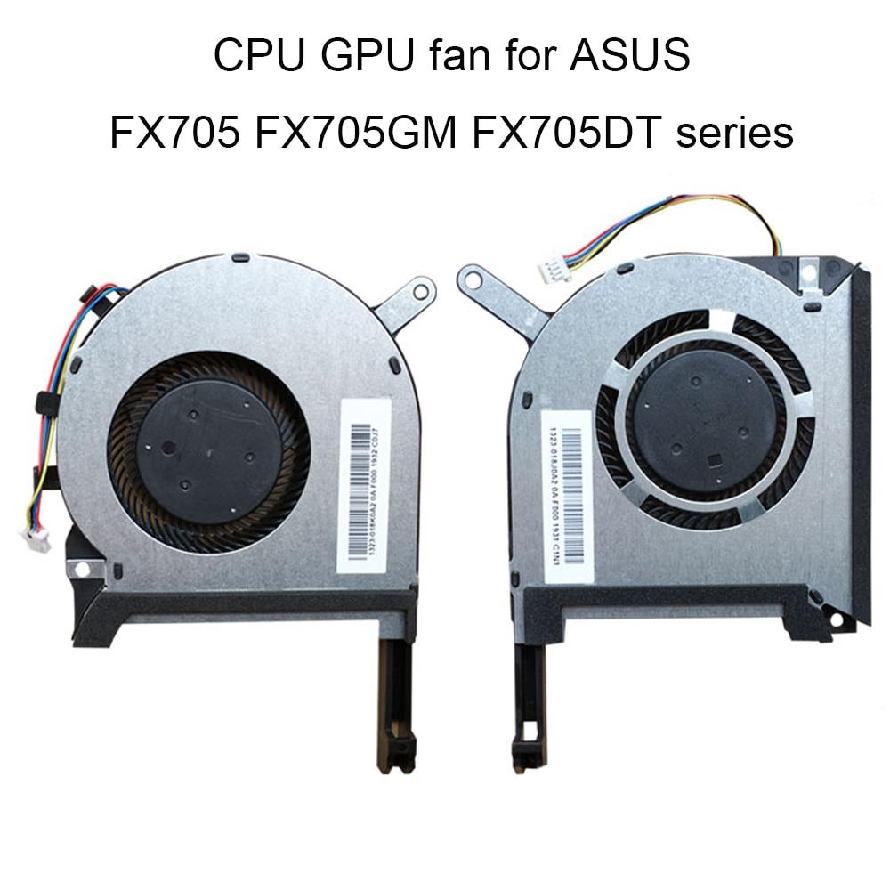 Quạt Tản Nhiệt Máy Tính Asus Tuf Gaming Fx705 Fx705gm Fx705ge Fx705dt Gpu Cpu 5v 4 Pin 13nr00s0m09011