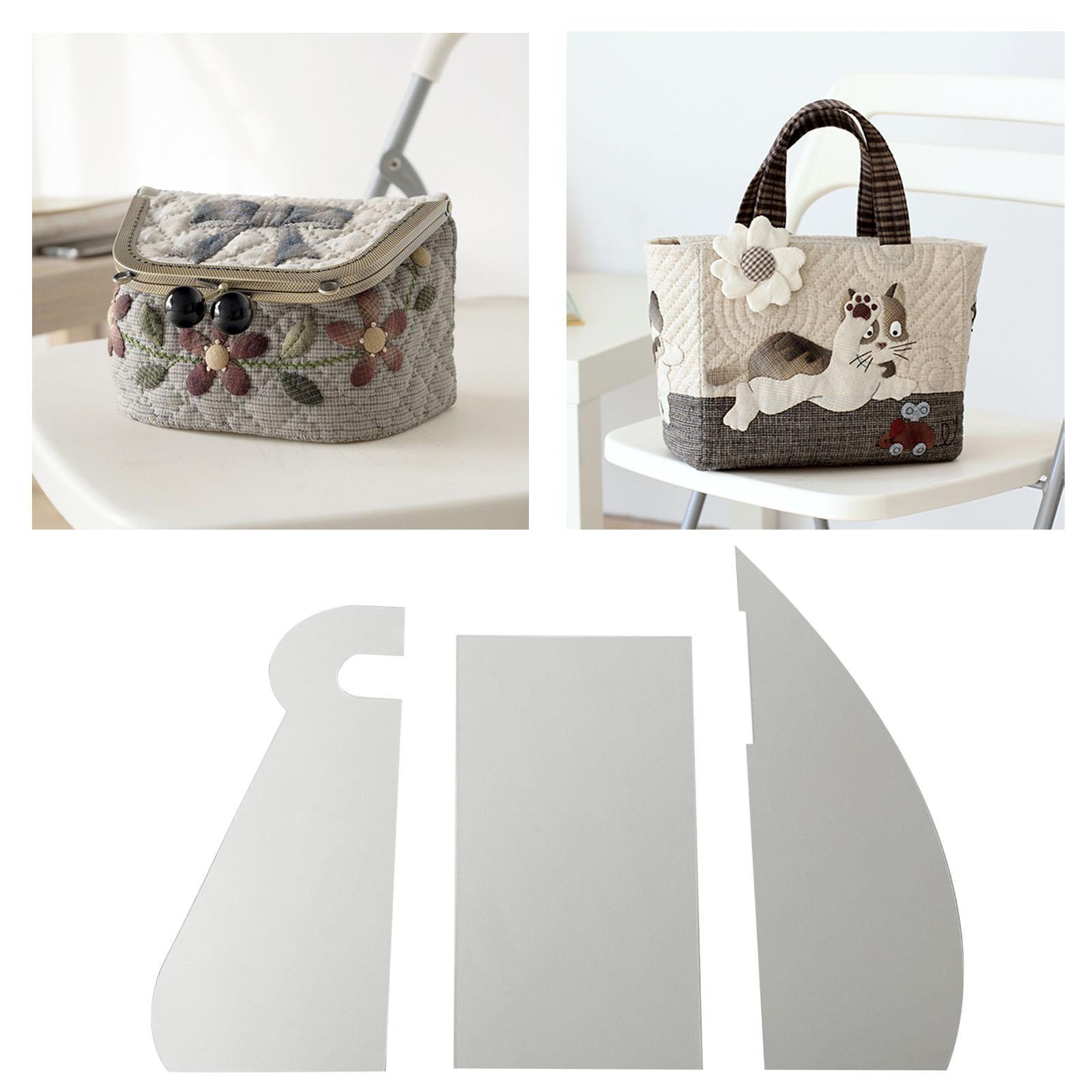 1 Set Casserole Storage Bag Patchwork Template Pot Bowl DIY