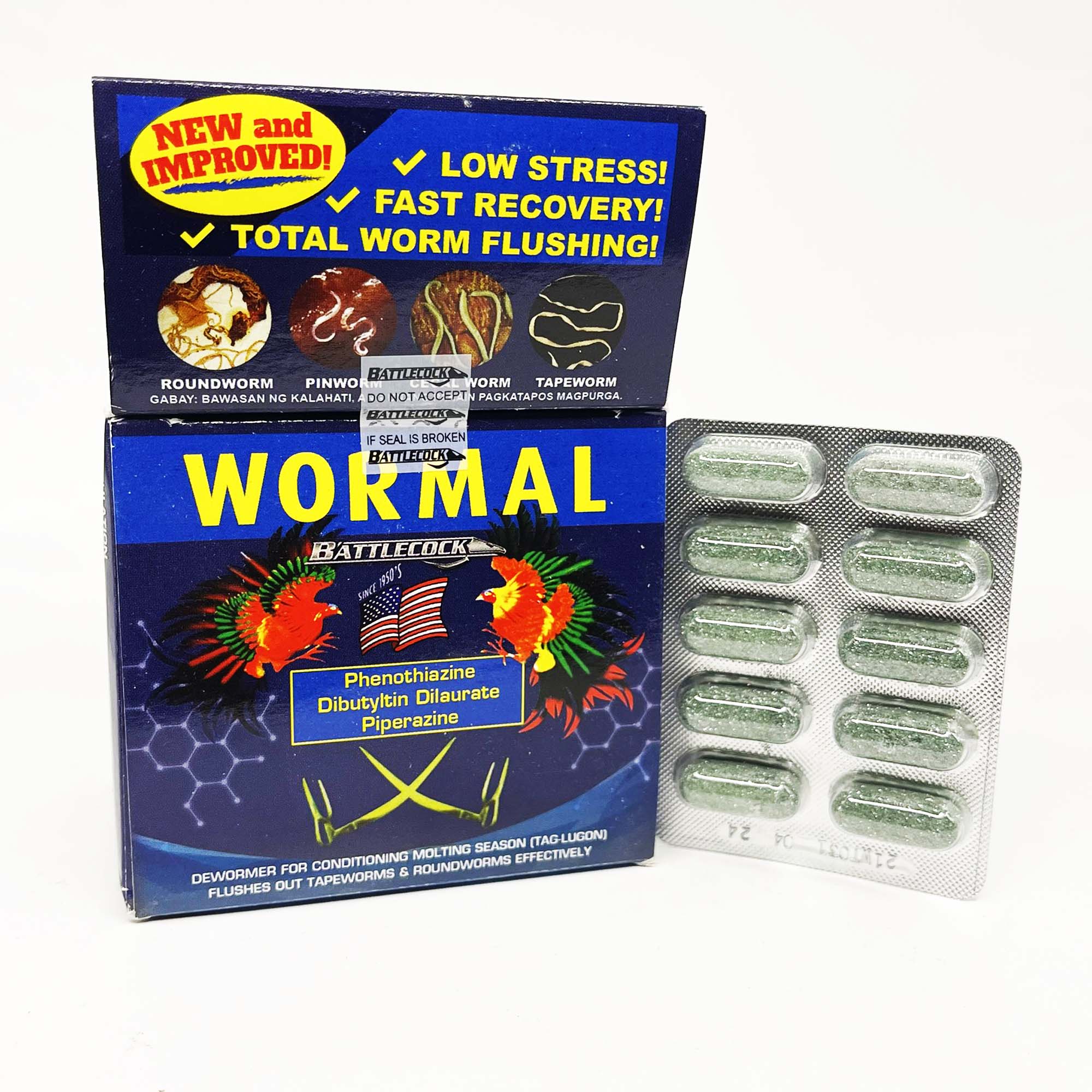 WorMal Vĩ 10 Viên - Xỗ Lãi Cao Cấp Nhập Khẩu Từ USA