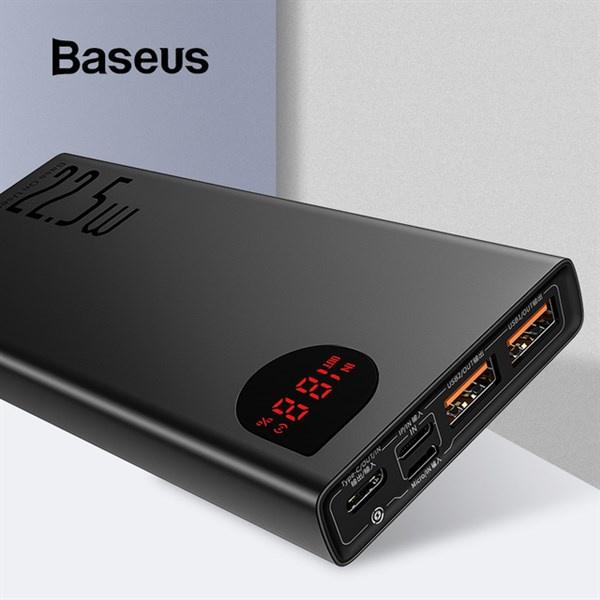 Baseus Pin sạc dự phòng siêu nhanh Baseus Adaman 22.5W Metal Digital Display Quick Charge Power Bank (Hàng chính hãng)