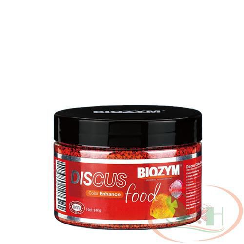 Thức ăn cá dĩa Biozym Discus Food kích tăng màu cá đĩa không đục nước