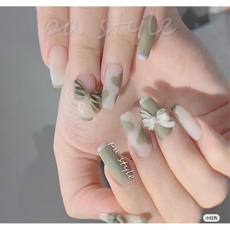 khuôn nơ làm nail các mẫu