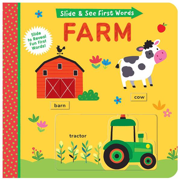 Sách ngoại văn: Slide And See First Words - Farm