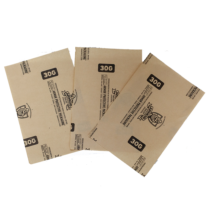 100 Tờ Giấy Gói Chống Rỉ Sét VCI Armor 200x300mm Bảo Vệ Hàng Hóa Linh Kiện Điện Tử Lưu Kho Vận Chuyển