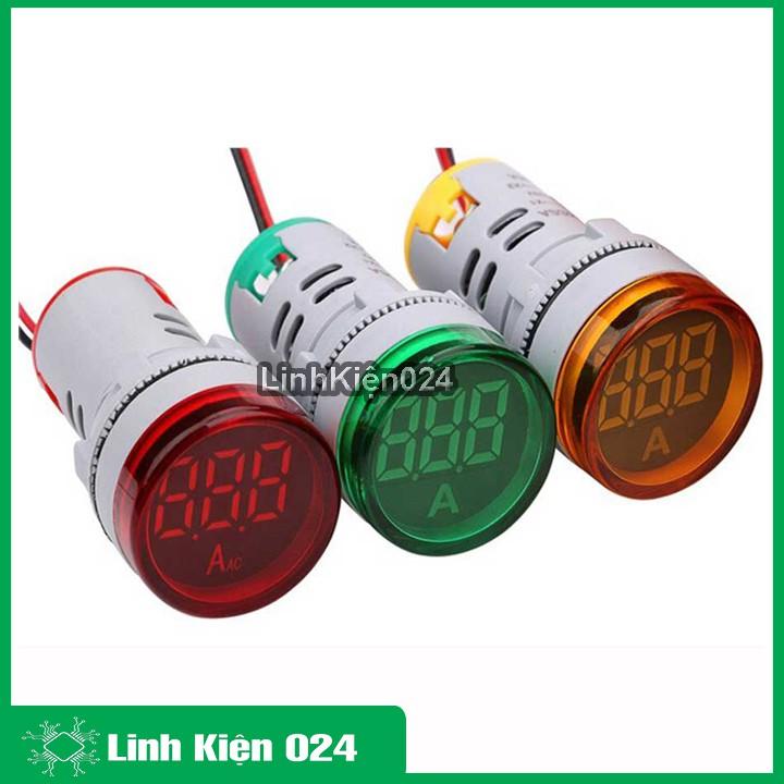 Module Đèn Led Báo Cường Độ Dòng Điện 0-50A 22mm Tiện Dụng