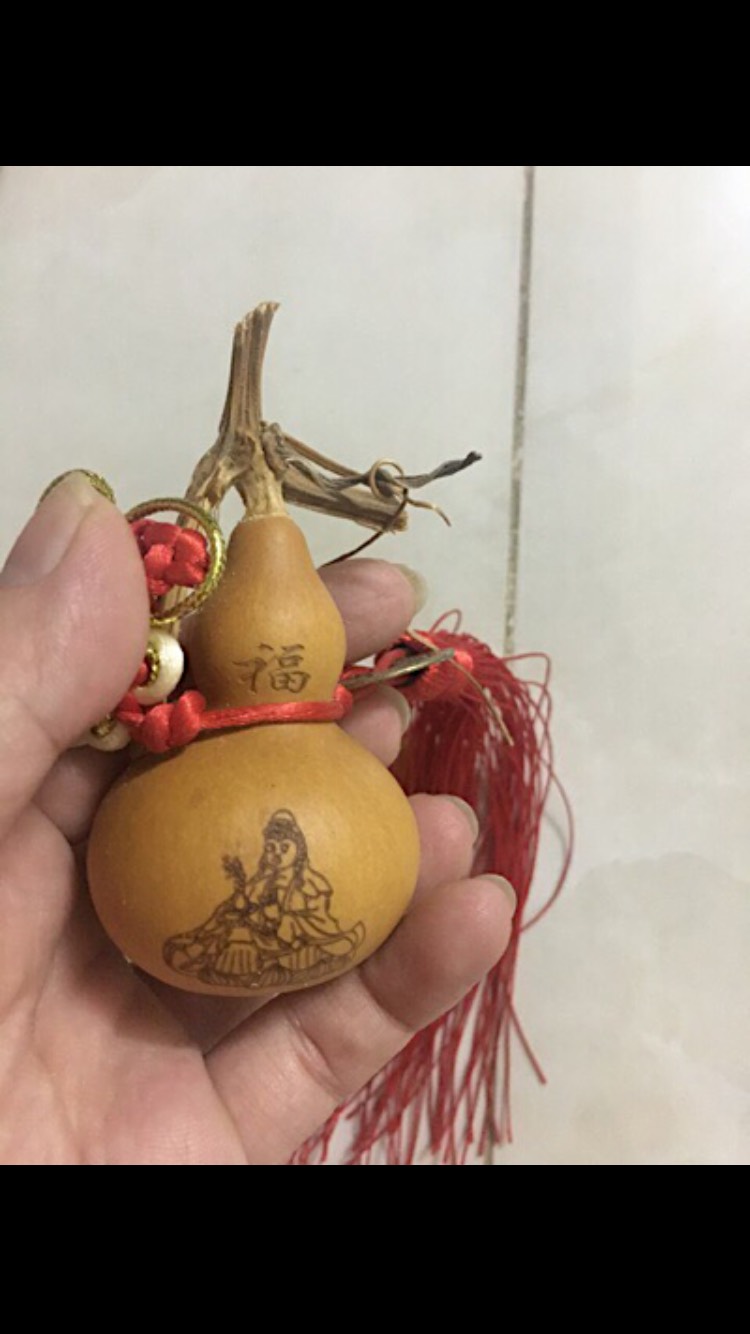Dây treo hồ lô mini quả thật nguyên cuống