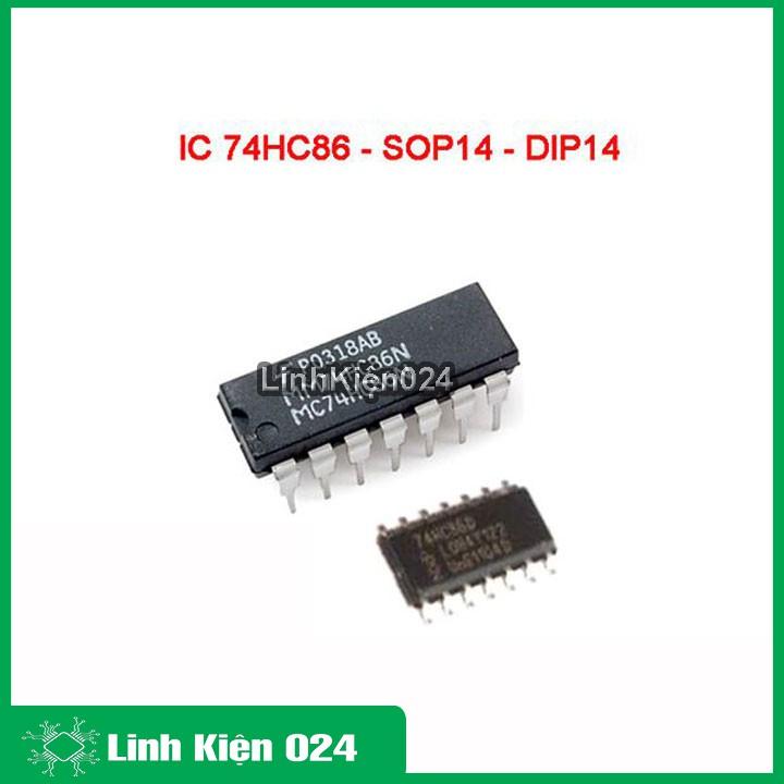 IC 74HC86 Điện Áp -0.5 ~ 7V