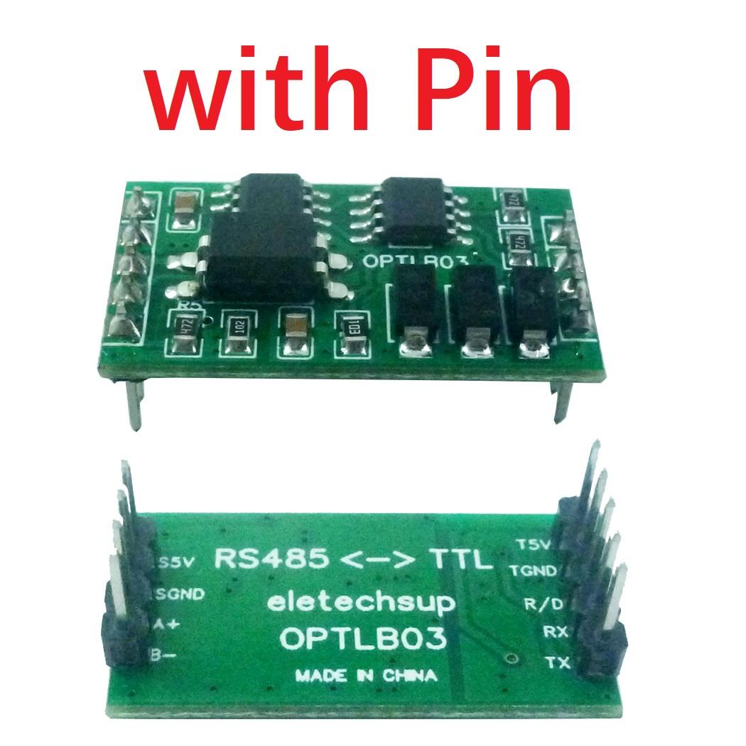 Cho Arduino Cho UNO MEGA MCU PLC Cao Cấp Công Nghiệp RS485 để TTL232 RXD TXD R/D Bị Cô Lập Truyền Thông Bảo Vệ Chống Sét Mô Đun