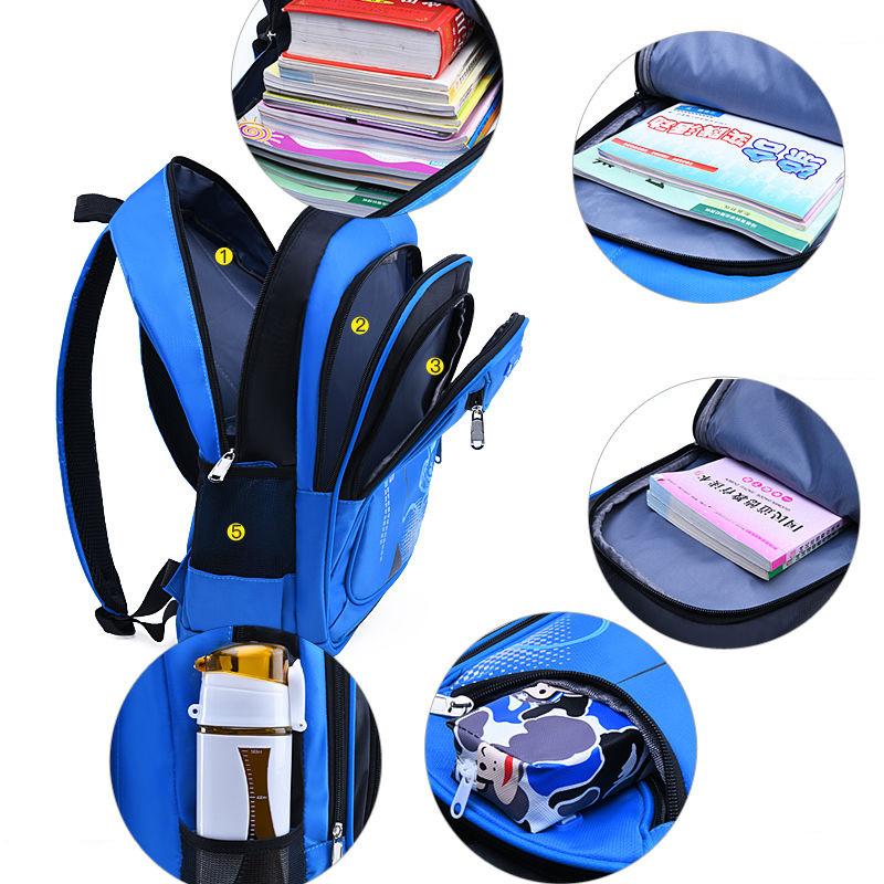 2021 Trẻ Em Chỉnh Hình Lưng Ba Lô Trong Trường Tiểu Học Ba Lô Cho Bé Trai Bé Gái Của Trẻ Nylon Túi Sách Trẻ Em Ba Lô Chống Thấm Nước