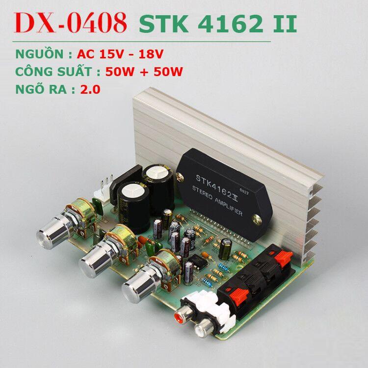 Mạch khuyếch đại công suất 50W + 50W Sử dụng STK 4162II - 4132II hoặc 4152II - Dùng độ loa kéo, karaoke .v.v