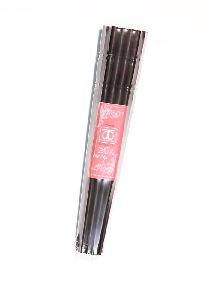 Bộ 10 đôi đũa đẹp đũa sạch  Gỗ Mun.