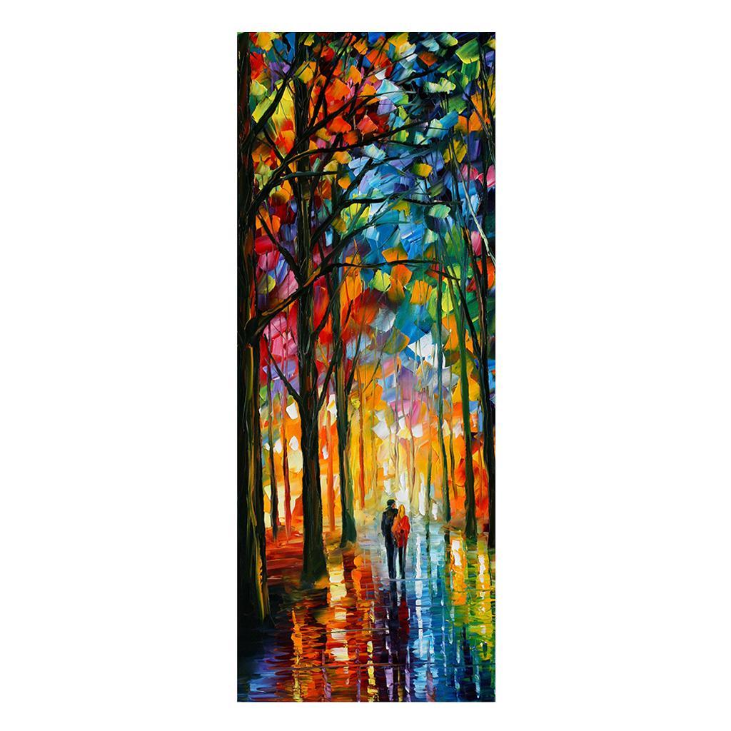 3D Self Adhesive Painting Sticker Art Wall Decal Home Office Door Decor A