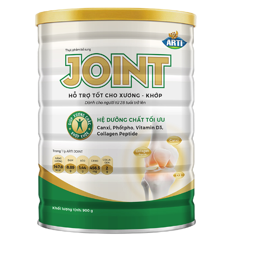 (Date T12/2024)Combo 2 hộp Sữa bột Arti Joint (900g) hỗ trợ tốt cho xương khớp dành cho người từ 28 tuổi trở lên