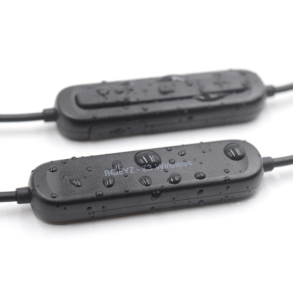 Cáp tai nghe thay thế AptX-HD không dây HiFi Tai nghe có thể tháo rời BQEYZ Z3 Bluetooth 5.0 MMCX