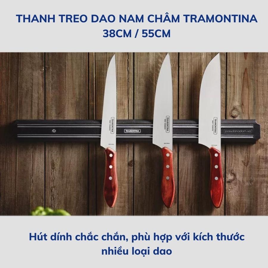 Thanh Treo Dao Nam Châm Chiều Dài 38cm/55cm Thương Hiệu Tramontina Nhập Khẩu Brazil