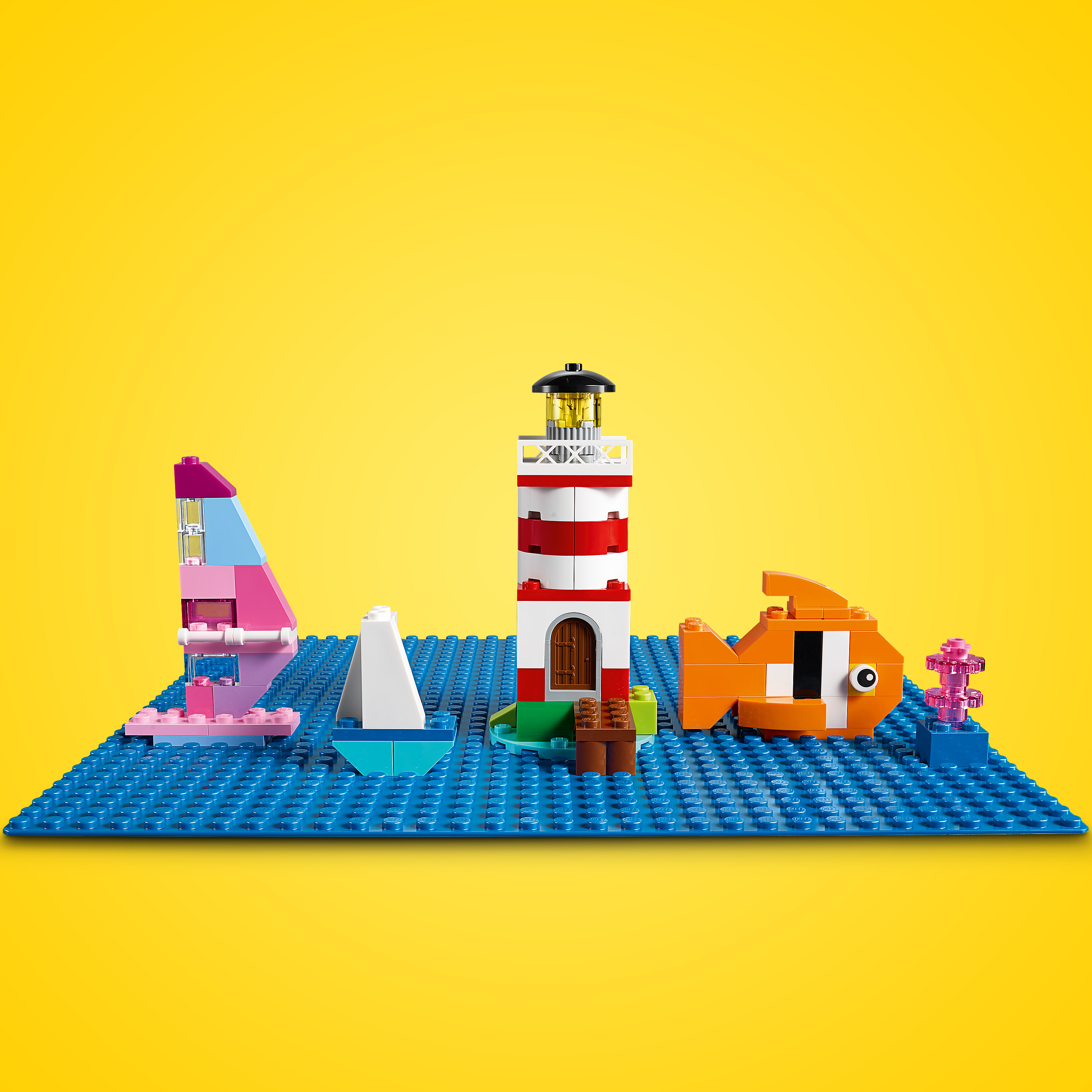 LEGO Classic 11025 Đế Lắp Ráp Màu Xanh Nước Biển (1 chi tiết)