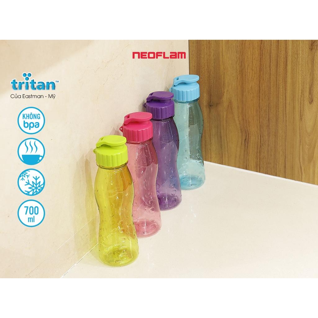 IMat-Chai nước Fliptop 700ml, bằng nhựa Tritan an toàn