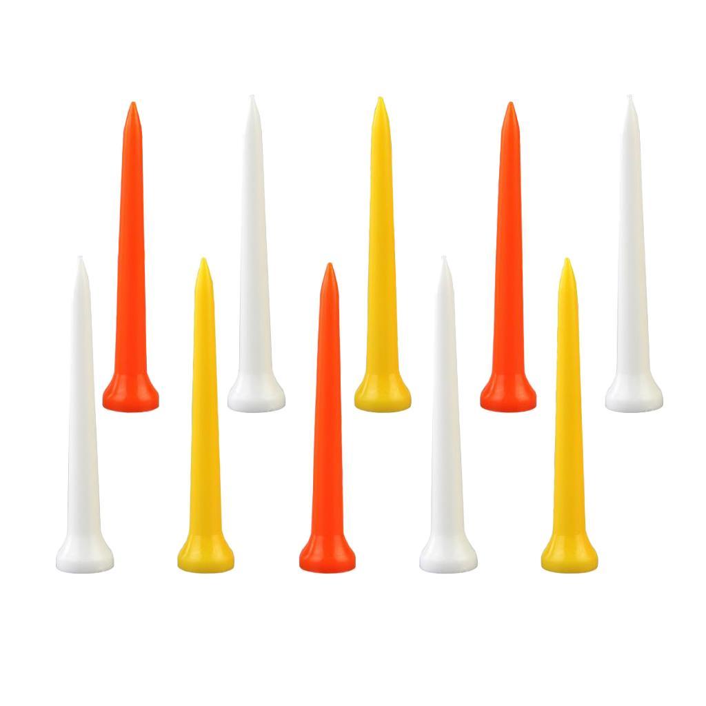 3x 10Pcs Bulk Golf Professional Tees Durable Golf Nails Golf Size 69mm