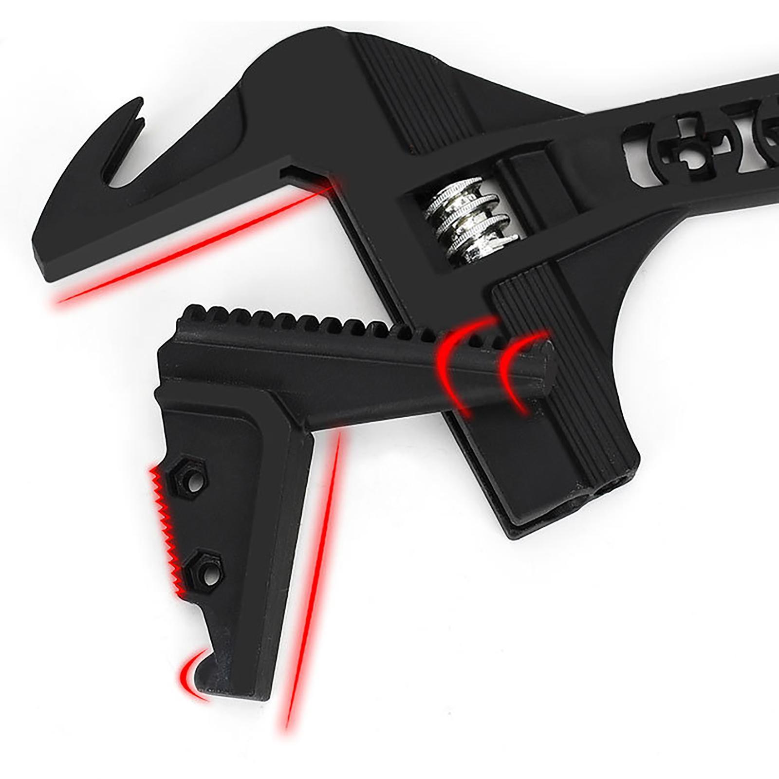 Multi-Function Adjustable Wrench Repair Tool for Bathroom Tube Water Pipe
