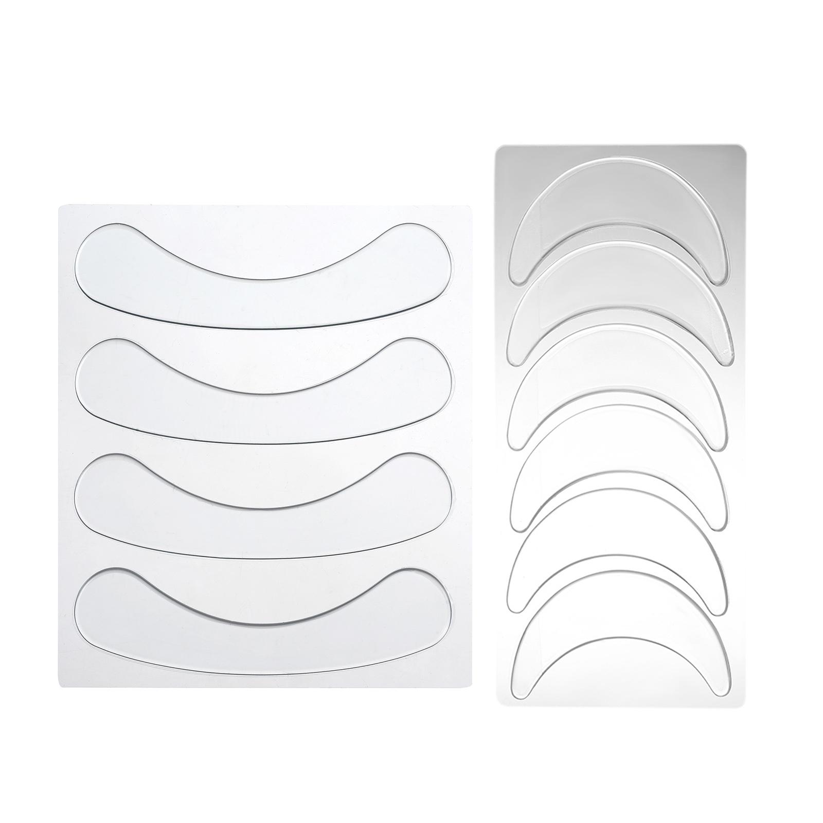 10 miếng dán silicone tái sử dụng chống nhăn khóe miệng và mắt