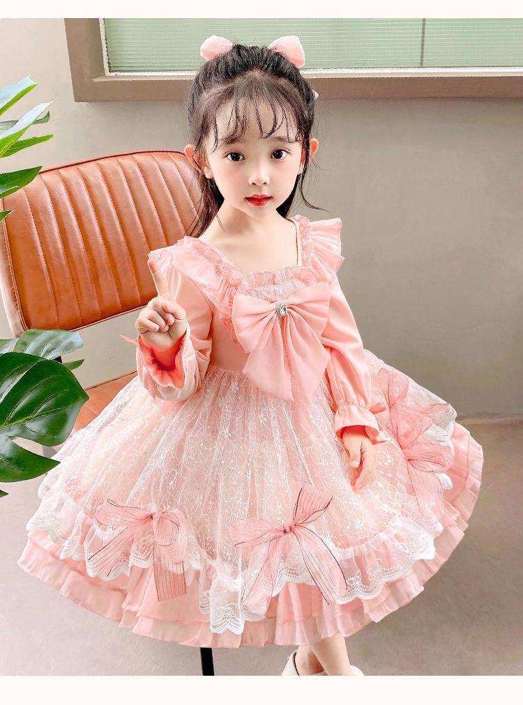 CHENGRUI Lolita cô gái công chúa váy trẻ em ăn mặc cô gái mùa hè váy trẻ em mùa hè váy pongee bé ăn mặc mùa hè