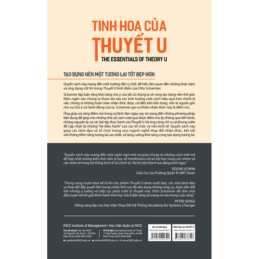 Sách PACE Books - Tinh hoa của thuyết U (The Essentials Of Theory U) - C. Otto Scharmer