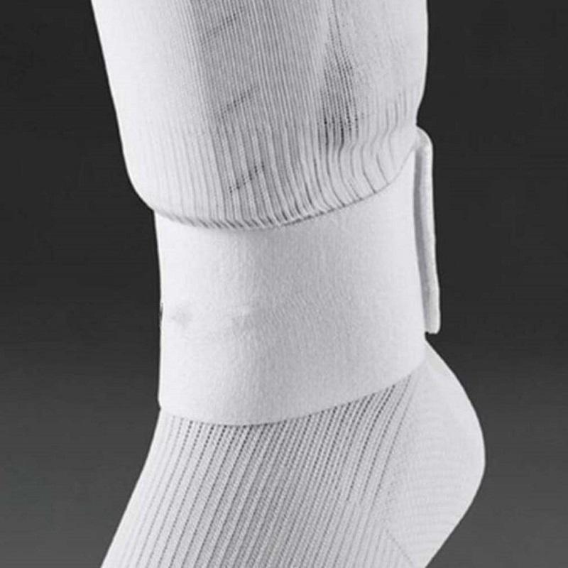 Shin Guard cố định băng băng bóng đá thể thao đàn hồi ngăn chặn việc thả băng điều chỉnh an toàn Color: White
