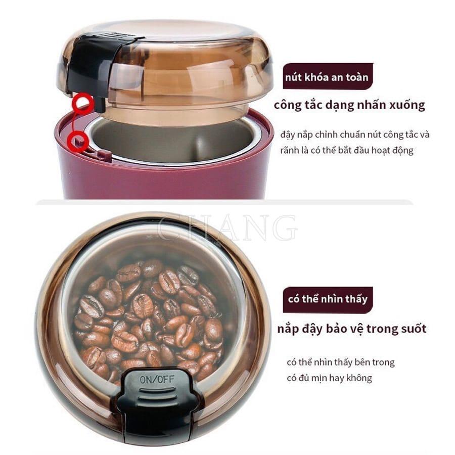 Máy Nghiền Đồ Khô Xay Các Loại Hạt,Ngũ Cốc CaFe Gạo Nếp Siêu Tốc - Máy Xay Hạt Siêu Tốc