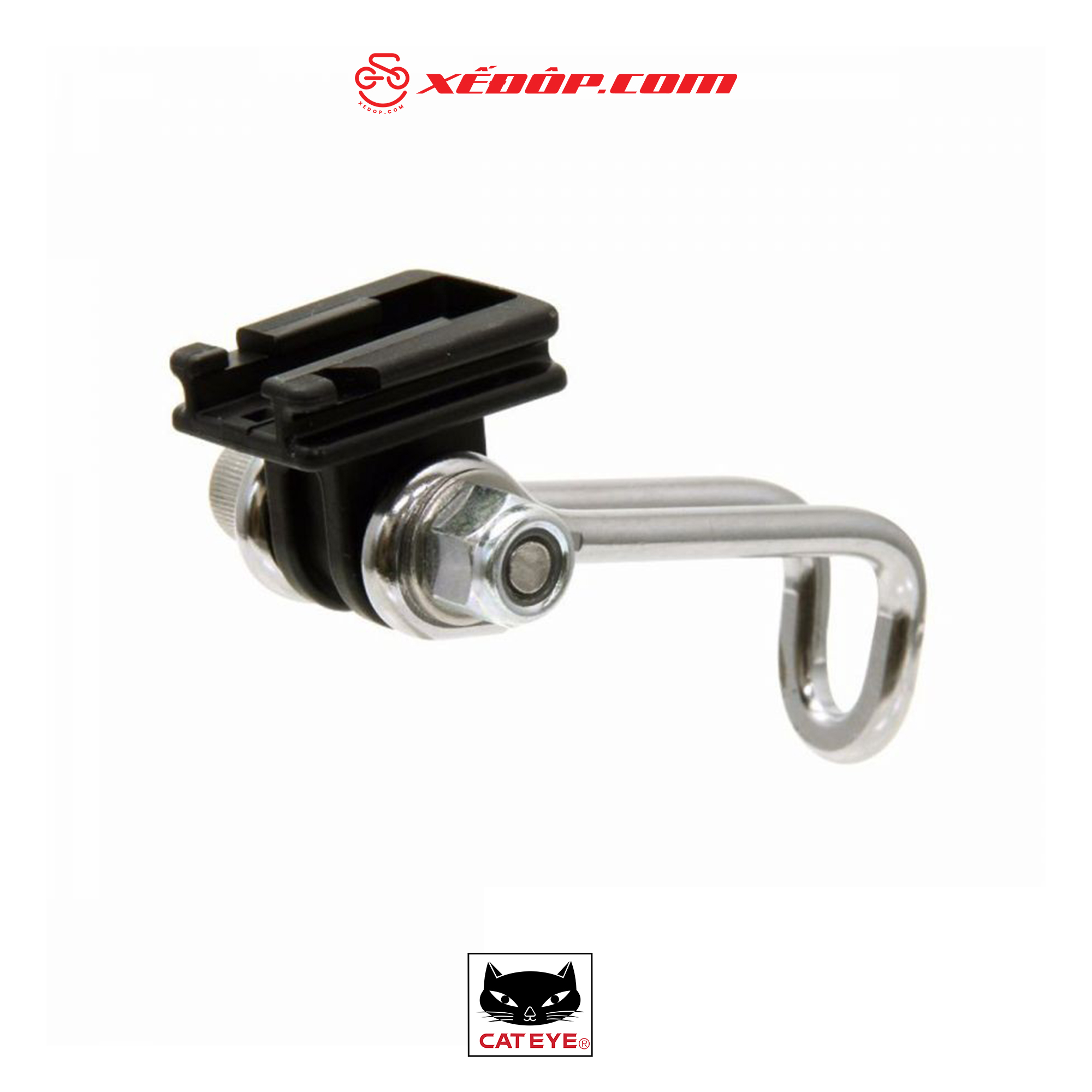 Gá cài đèn xe đạp CatEye CFB-100 Center Fork Bracket 5342440