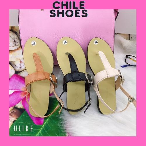 Dép Sandal Nữ Đế Bệt Xỏ Ngón, Sandal Nữ Đế Bằng Siêu Cute