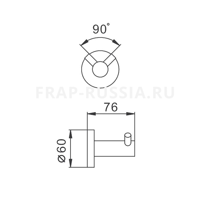BỘ PHỤ KIỆN NHÀ TẮM ĐEN NHẬP KHẨU NGA FRAP 30