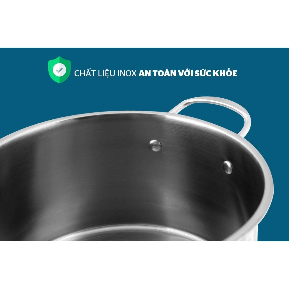 BỘ NỒI INOX 1 ĐÁY SH114