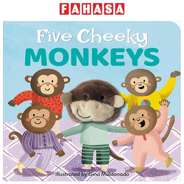 Finger Puppet Book - Five Cheeky Monkeys