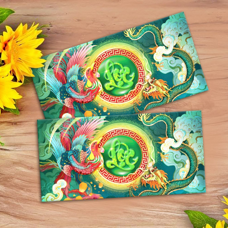 Xấp 10 Bao Lì Xì Tết Chúc Mừng Năm Mới Mừng Tuổi Con Cháu Nhiều Mẫu Đa Dạng Khổ Ngang