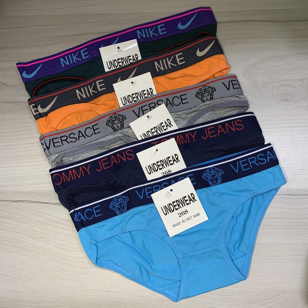 COMBO 10 QUẦN LÓT NỮ COTTON LƯNG CHỮ 268