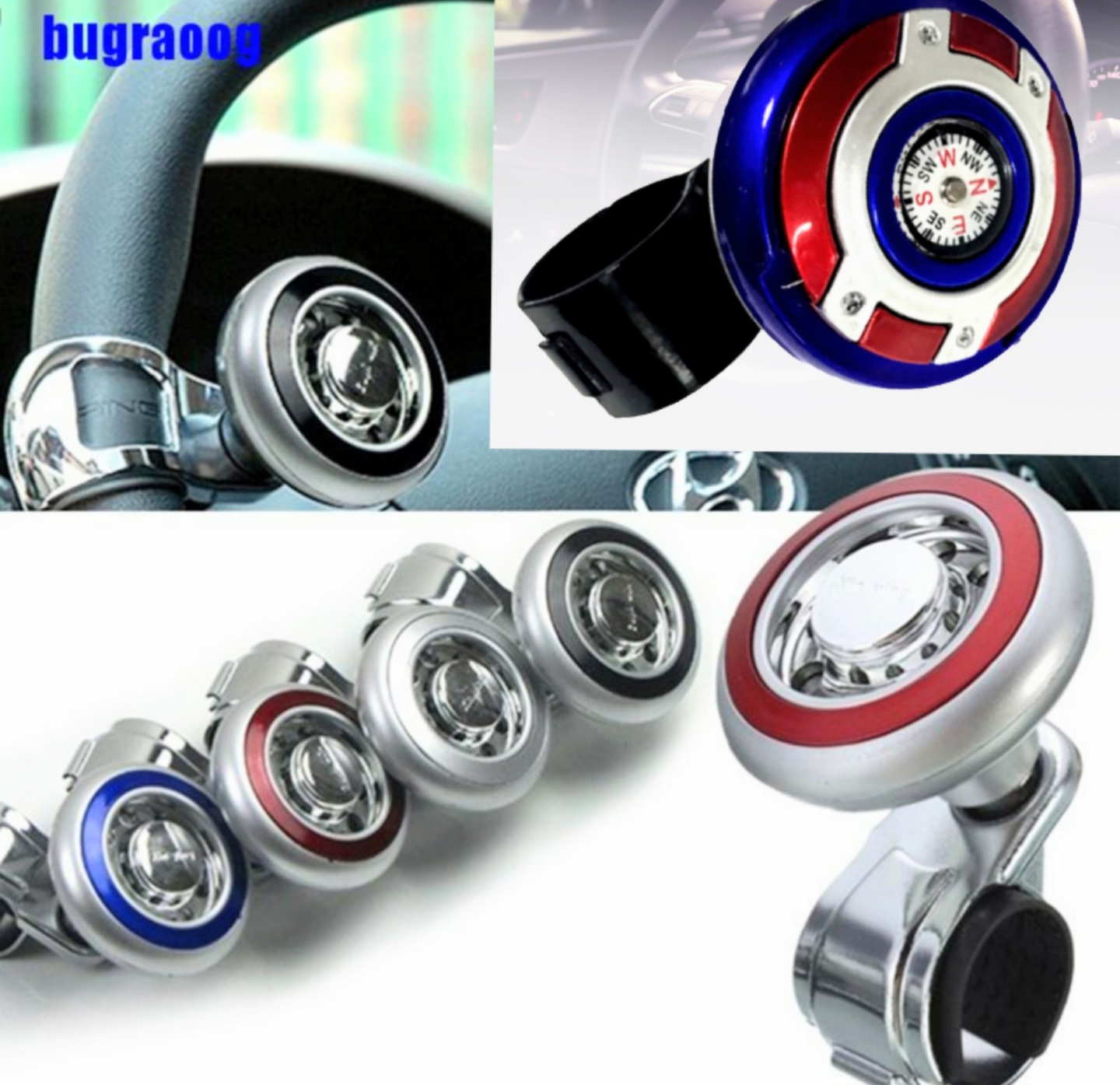 1 TAY CẦM HỔ TRỢ XOAY VÔ LĂNG TAY LÁI XE HƠI ÔTÔ XE NÂNG MÁY KÉO XE ĐIỆN LOẠI ĐẸP CHUẨN CHẤT LƯỢNG