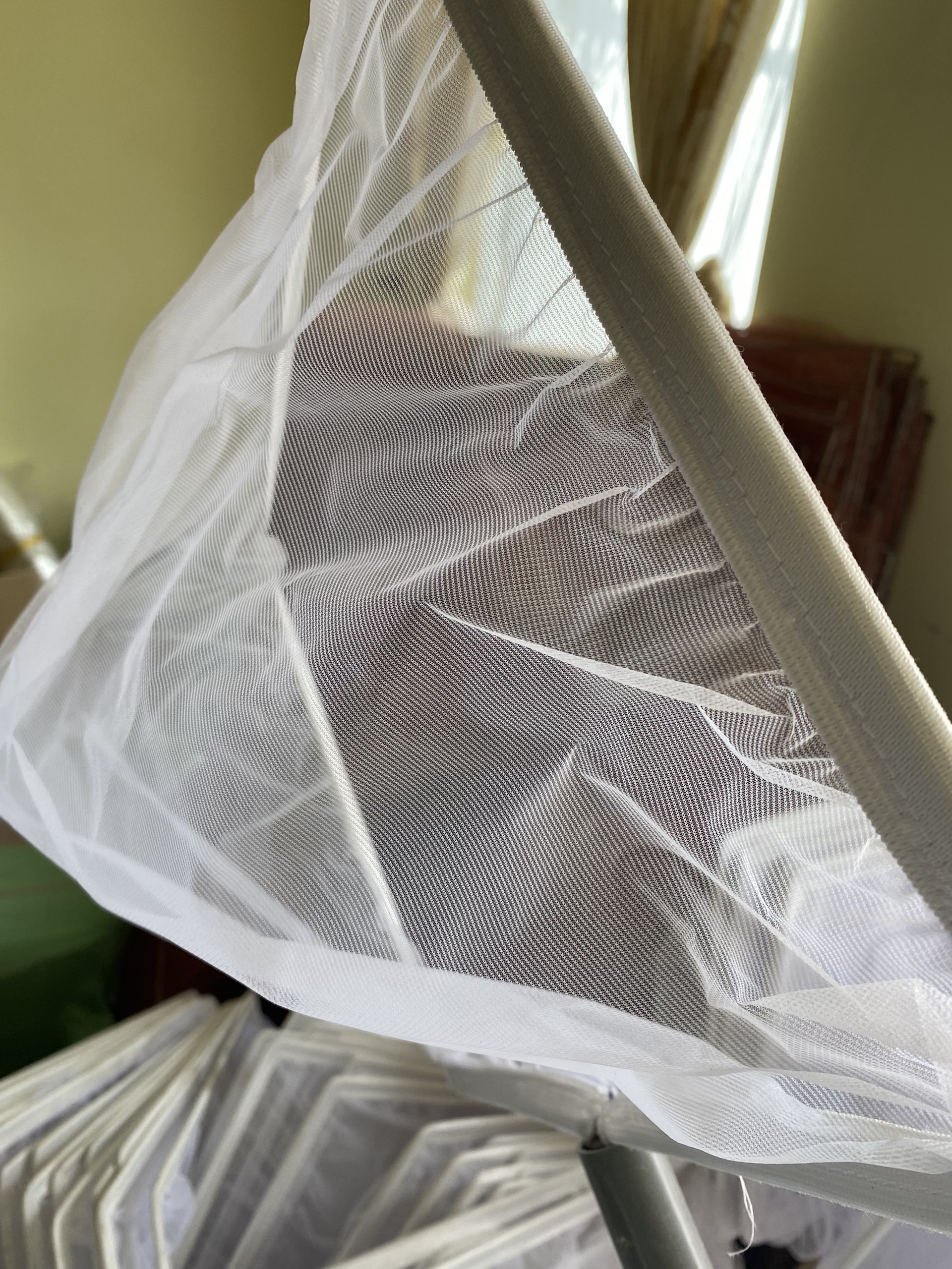 Vợt cán nhựa, vuông 40*30 lưới siêu min vớt bobo